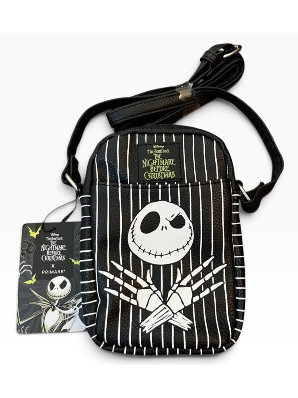 Disney The Nightmare Before Christmas Crossbody Bag Cell Phone Holder Jack NWT